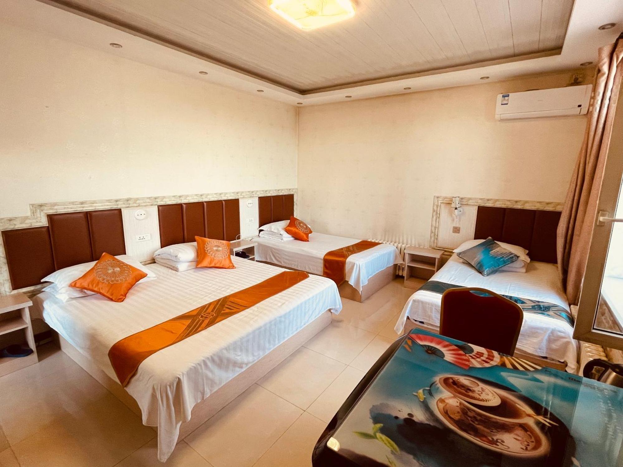 哈尔滨机场东方红运宾馆 Otel Oda fotoğraf