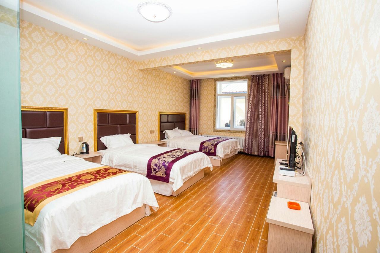 哈尔滨机场东方红运宾馆 Otel Dış mekan fotoğraf