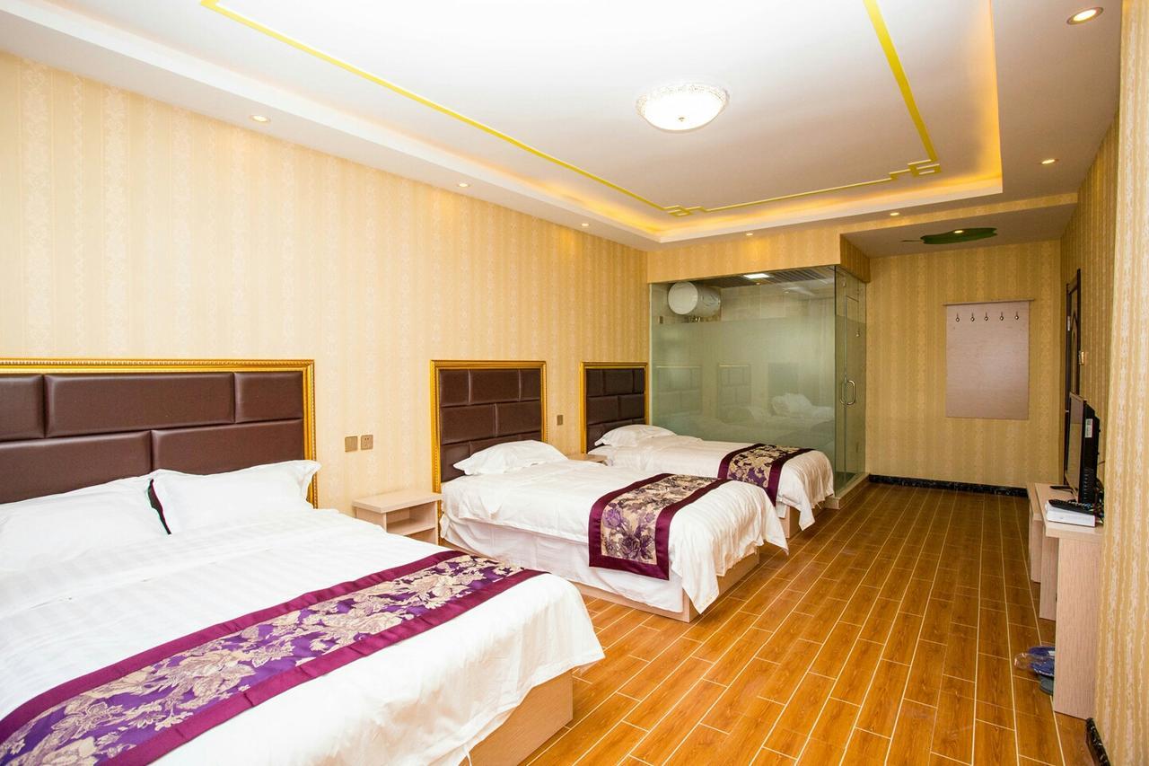 哈尔滨机场东方红运宾馆 Otel Dış mekan fotoğraf