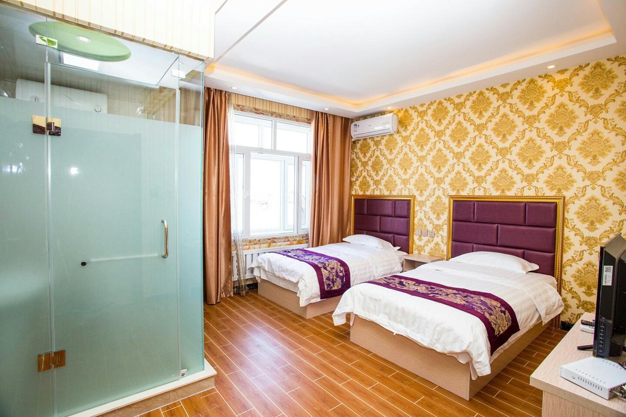哈尔滨机场东方红运宾馆 Otel Dış mekan fotoğraf