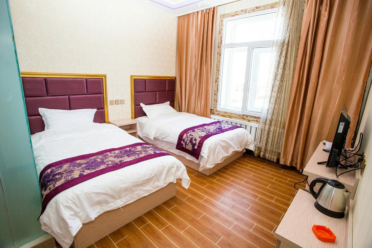 哈尔滨机场东方红运宾馆 Otel Dış mekan fotoğraf