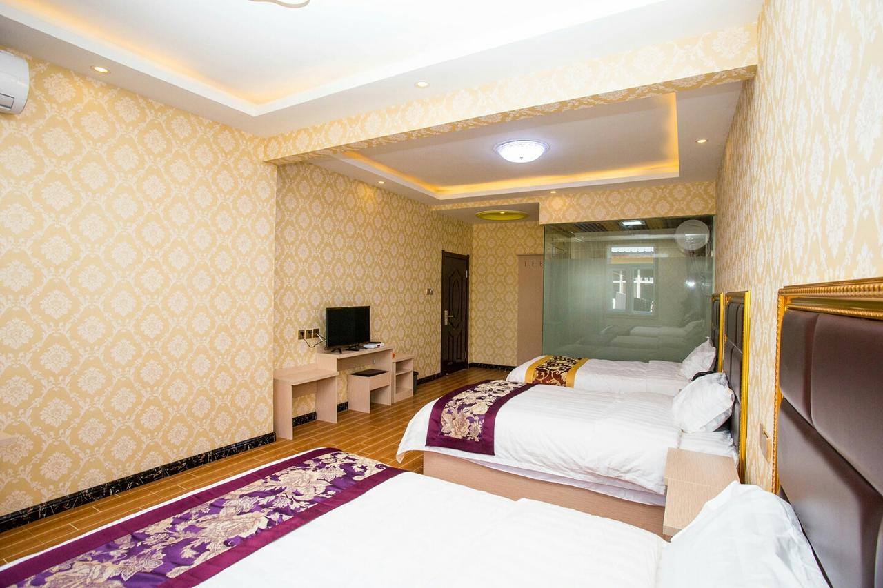 哈尔滨机场东方红运宾馆 Otel Dış mekan fotoğraf