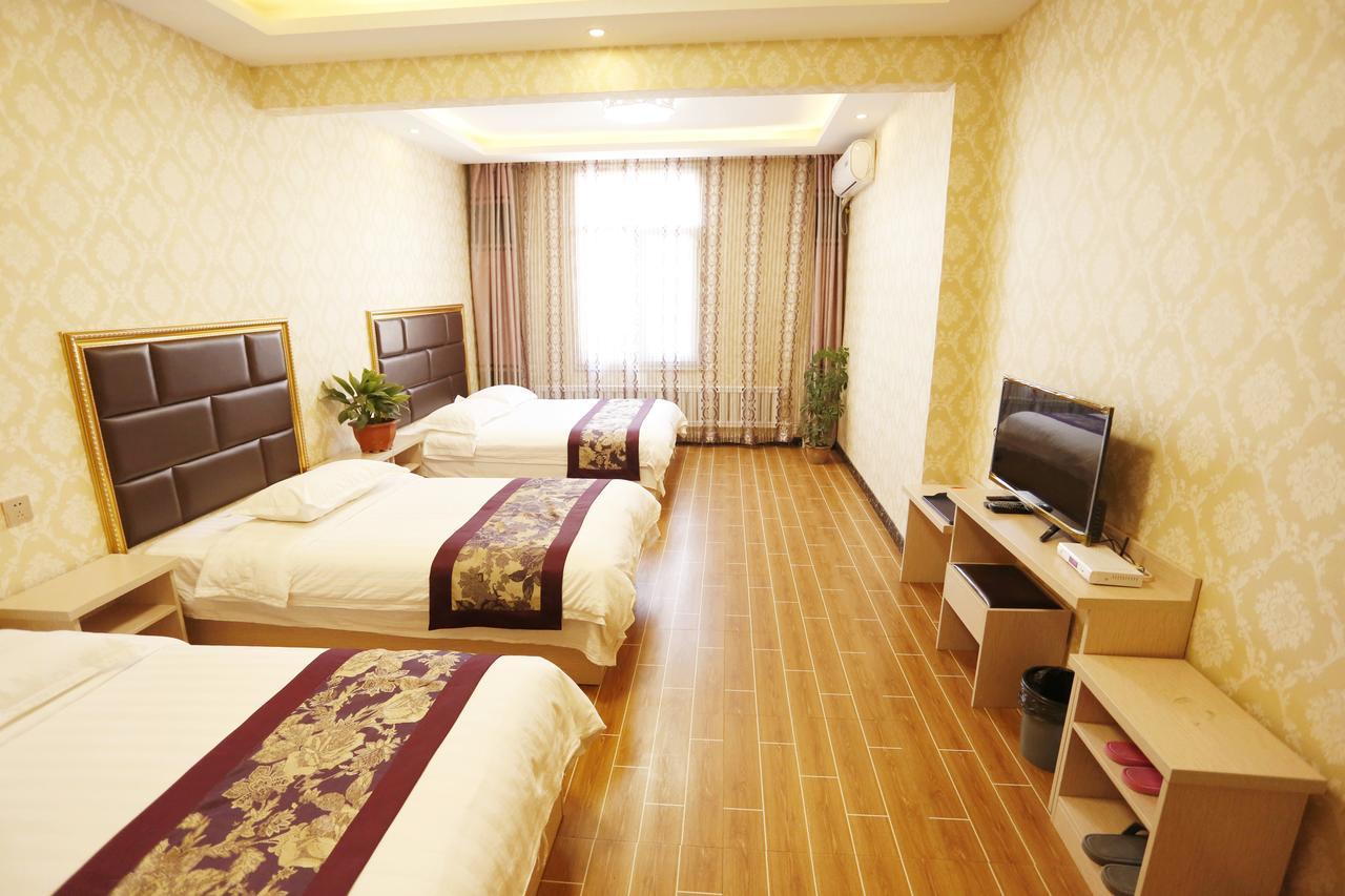 哈尔滨机场东方红运宾馆 Otel Dış mekan fotoğraf